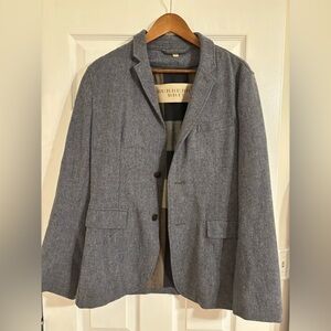 Burberry Jacket Mens Blazer Good Wool Size Small